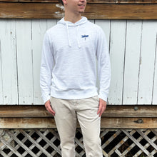 Faherty Sunwashed Midweight Organic Hoodie – white