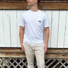 Faherty Sunwashed Regenerative Pocket Tee – white