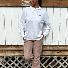 Faherty Sunwashed Midweight Organic Hoodie – white