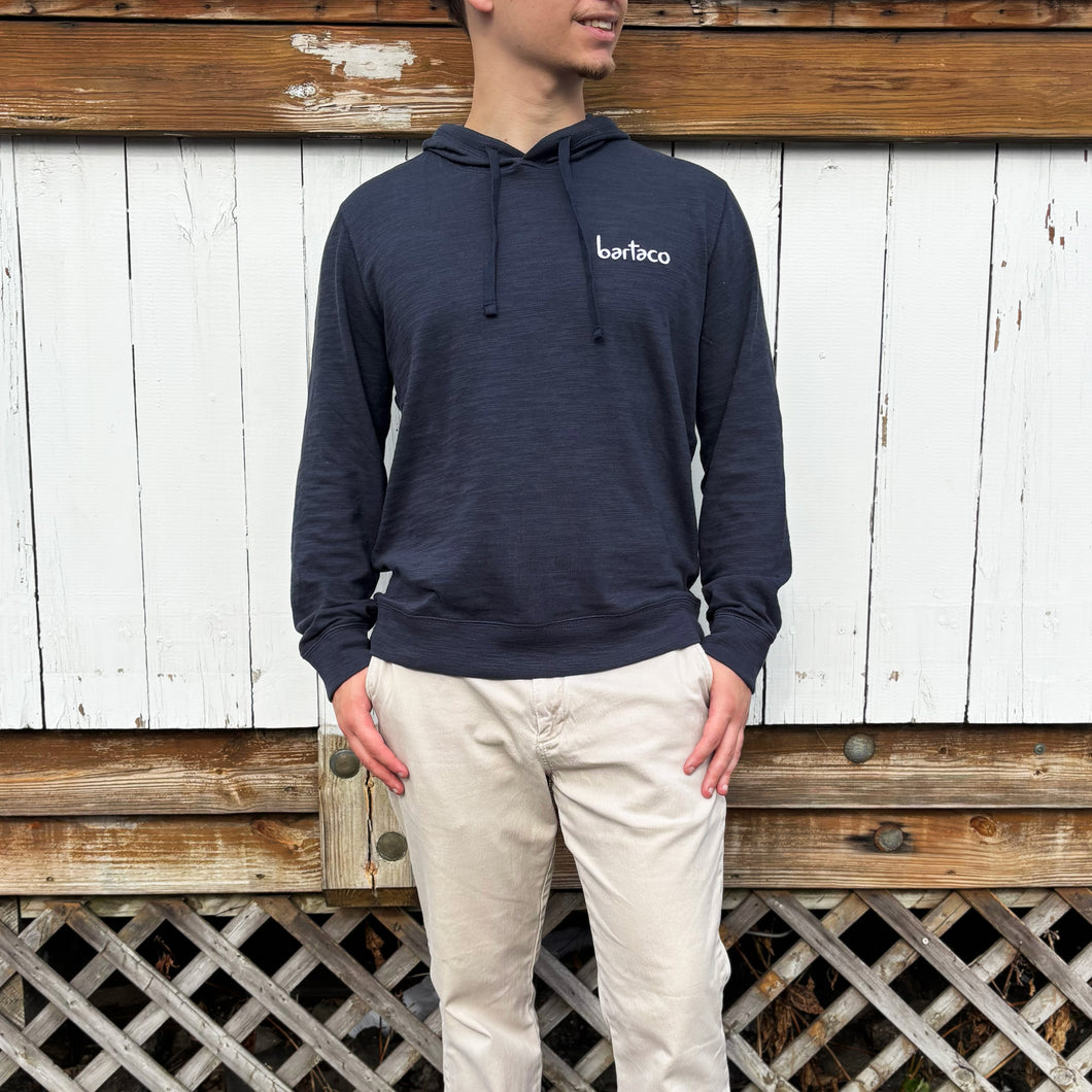 Faherty Sunwashed Midweight Organic Hoodie – blue nights