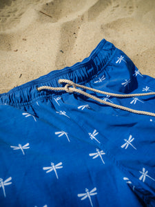 men's swimwear / dragonfly print